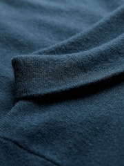 Celtic & Co. Blue Slim Boat Neck Jumper - Imagen 4 de 6