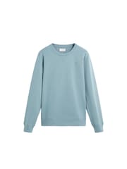 Scalpers Green Haze Embroidered Skull Sweatshirt - Image 4 of 4