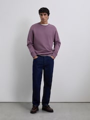 Scalpers Red Embroidered Skull Sweatshirt - Image 2 of 5