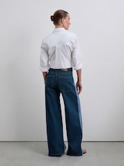 Scalpers Blue Two Tone Jeans - Image 2 of 4