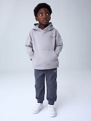 smALLSAINTS Light Blue Underground Oversized Younger Pullover Hoodie - Image 1 of 9