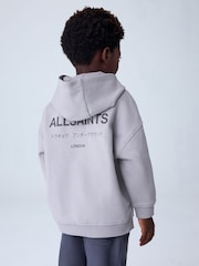 smALLSAINTS Light Blue Underground Oversized Younger Pullover Hoodie - Image 2 of 9