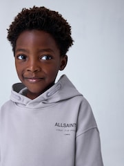 smALLSAINTS Light Blue Underground Oversized Younger Pullover Hoodie - Image 3 of 9