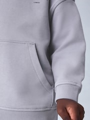 smALLSAINTS Light Blue Underground Oversized Younger Pullover Hoodie - Image 5 of 9