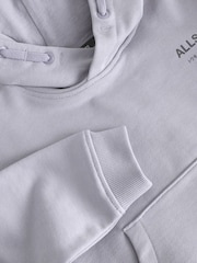 smALLSAINTS Light Blue Underground Oversized Younger Pullover Hoodie - Image 8 of 9