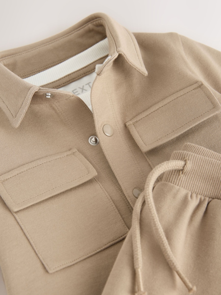 Tan Brown T-Shirt And Joggers Set 3 Piece (3mths-7yrs) - Image 6 of 6