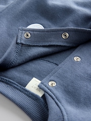 Blue Jersey Jacket, Bodysuit and Leggings Baby Set 3 Piece (0mths-2yrs) - Image 12 of 12