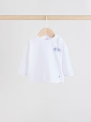 Blue Jersey Jacket, Bodysuit and Leggings Baby Set 3 Piece (0mths-2yrs) - Image 7 of 12