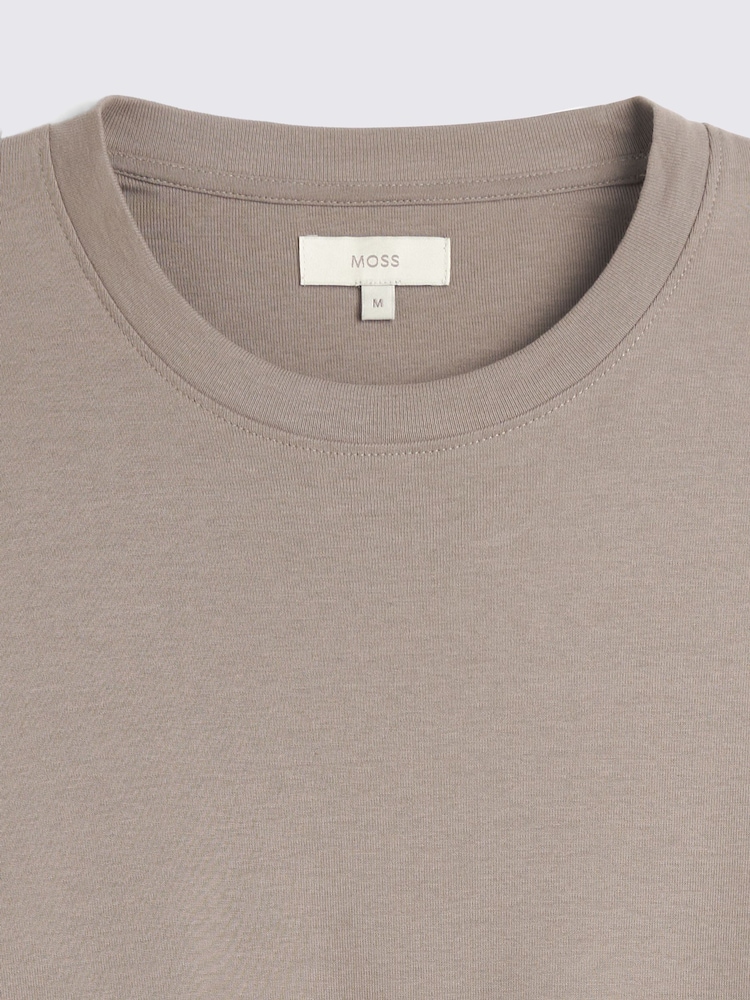 MOSS חולצת טי עבה עם צווארון עגול - תמונה 5 מתוך 5 MOSS חולצת טי עבה עם צווארון עגול - תמונה 5 מתוך 5