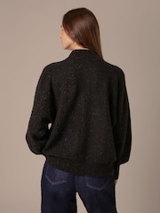 Celtic & Co Grey Luxe Flecked Dolman Jumper - Image 4 of 8