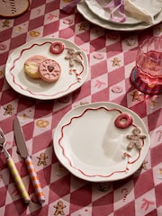 Set of 2 Multi Christmas Food Side Plates - Image 3 of 8