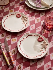 Set of 2 Multi Christmas Food Side Plates - Image 4 of 8