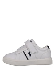 Polo Ralph Lauren White Frazier Ps Trainers - Image 1 of 6