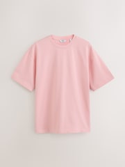 Baby Pink Relaxed Fit Heavyweight T-Shirt - Image 5 of 7