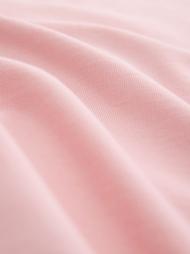 Baby Pink Relaxed Fit Heavyweight T-Shirt - Image 7 of 7 Baby Pink Relaxed Fit Heavyweight T-Shirt - Image 7 of 7