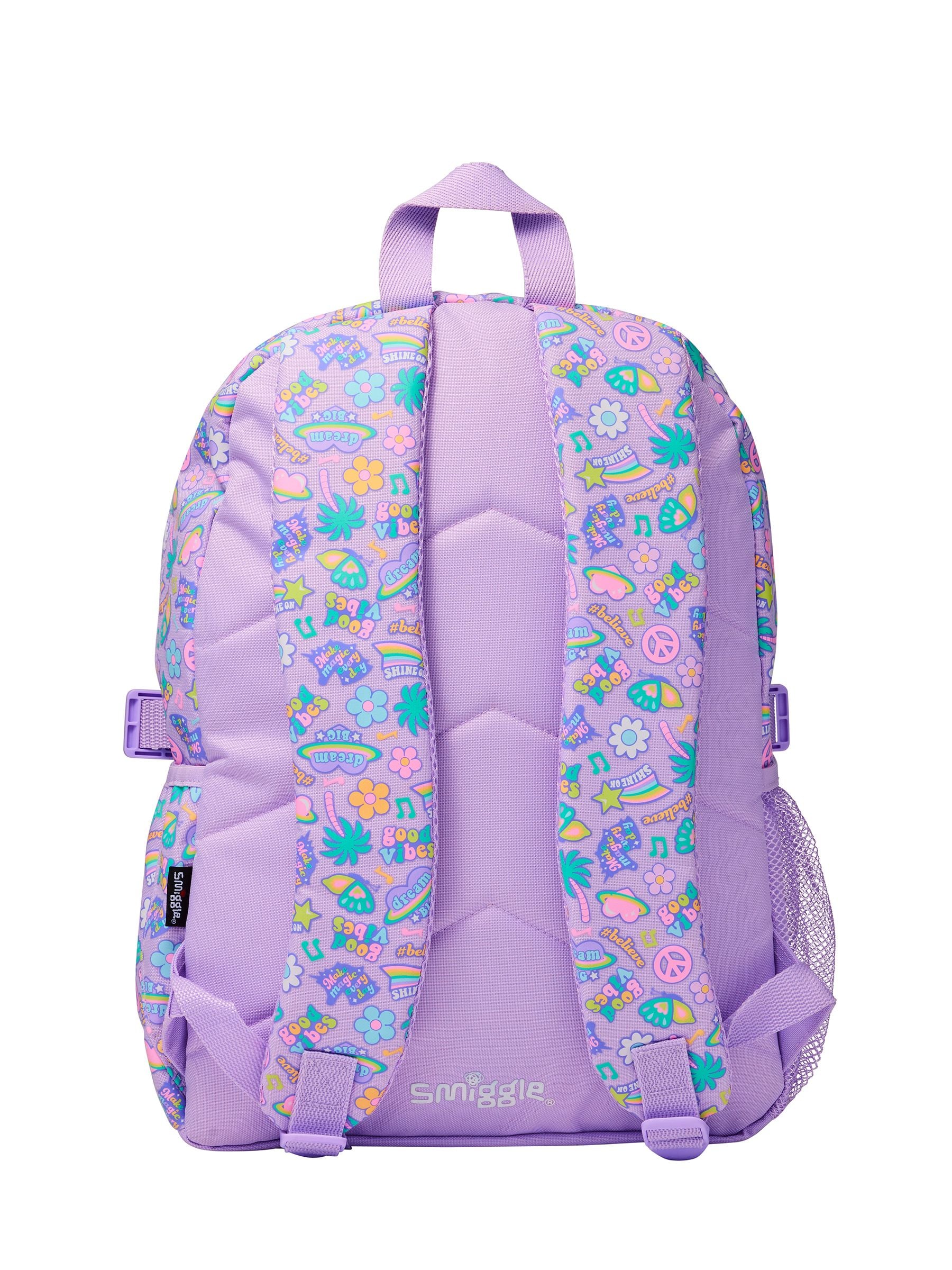 3点まとめて　Smiggle カラフルリュック Buy Smiggle Purple All Stars Classic Attach Backpack from Next USA
