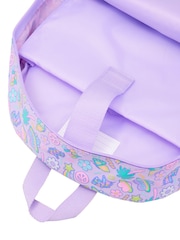 Smiggle Purple All Stars Classic Attach Backpack - Image 3 of 8