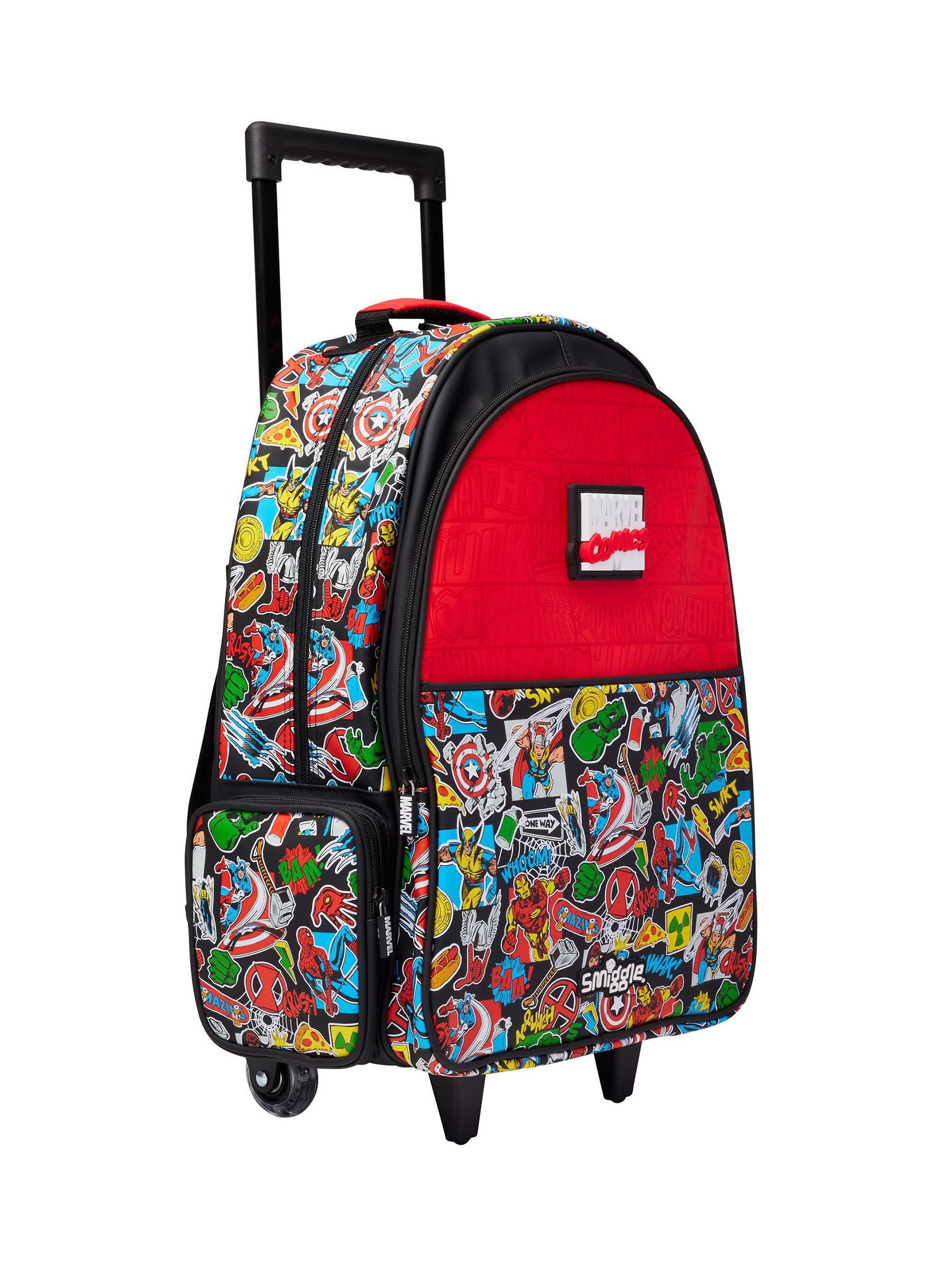 Next：日本 Smiggle Marvel トロリー バックパック ライトアップ