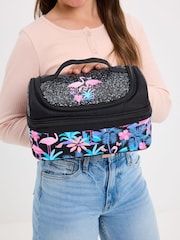 Smiggle Black All Stars Double Decker Lunchbox - Image 4 of 4