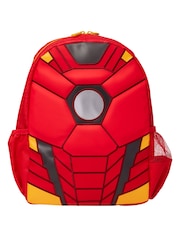 Smiggle Black Marvel Iron Man Junior Hoodie Backpack - Image 2 of 3