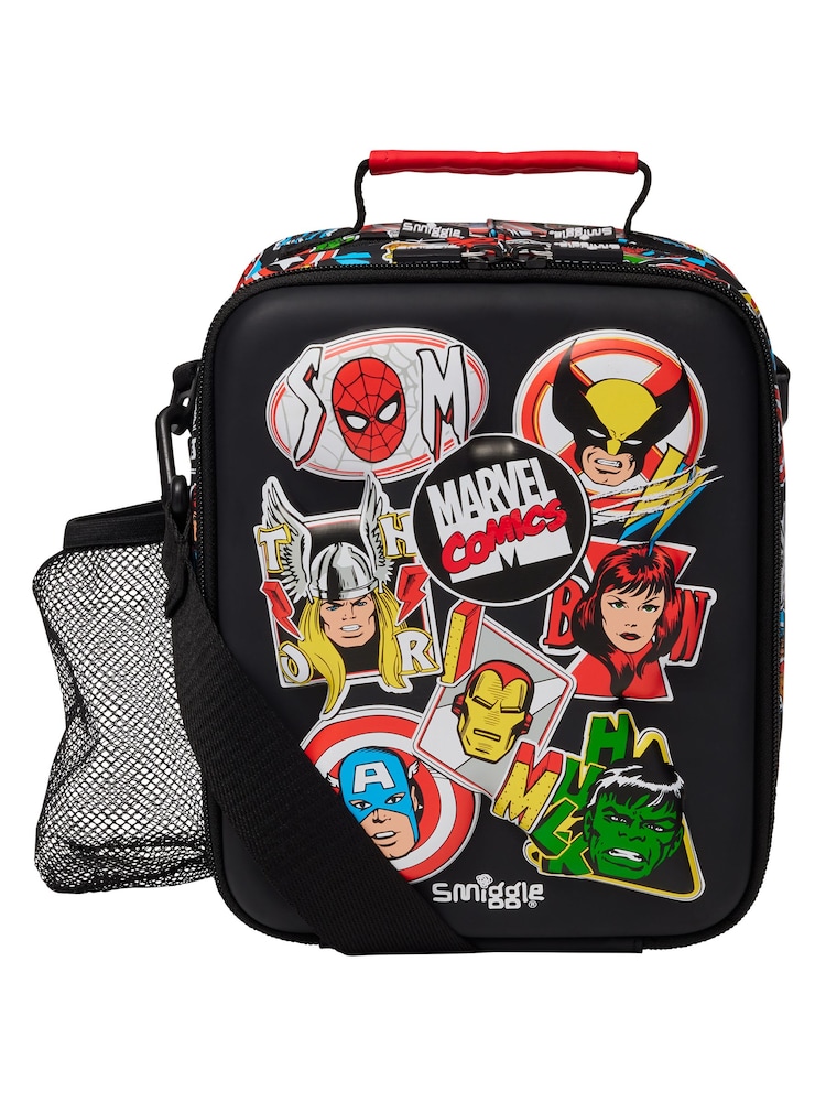 Smiggle Marvel Hardtop Level Lunchbox With Strap - صورة 1 من 2 Smiggle Marvel Hardtop Level Lunchbox With Strap - صورة 1 من 2