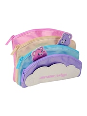 Smiggle Pink Care Bears Multi Pocket Pencil Case - Image 3 of 3