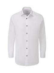 Skopes White Tailored Fit Ultimate Comfort Formal Shirt - Image 7 of 7