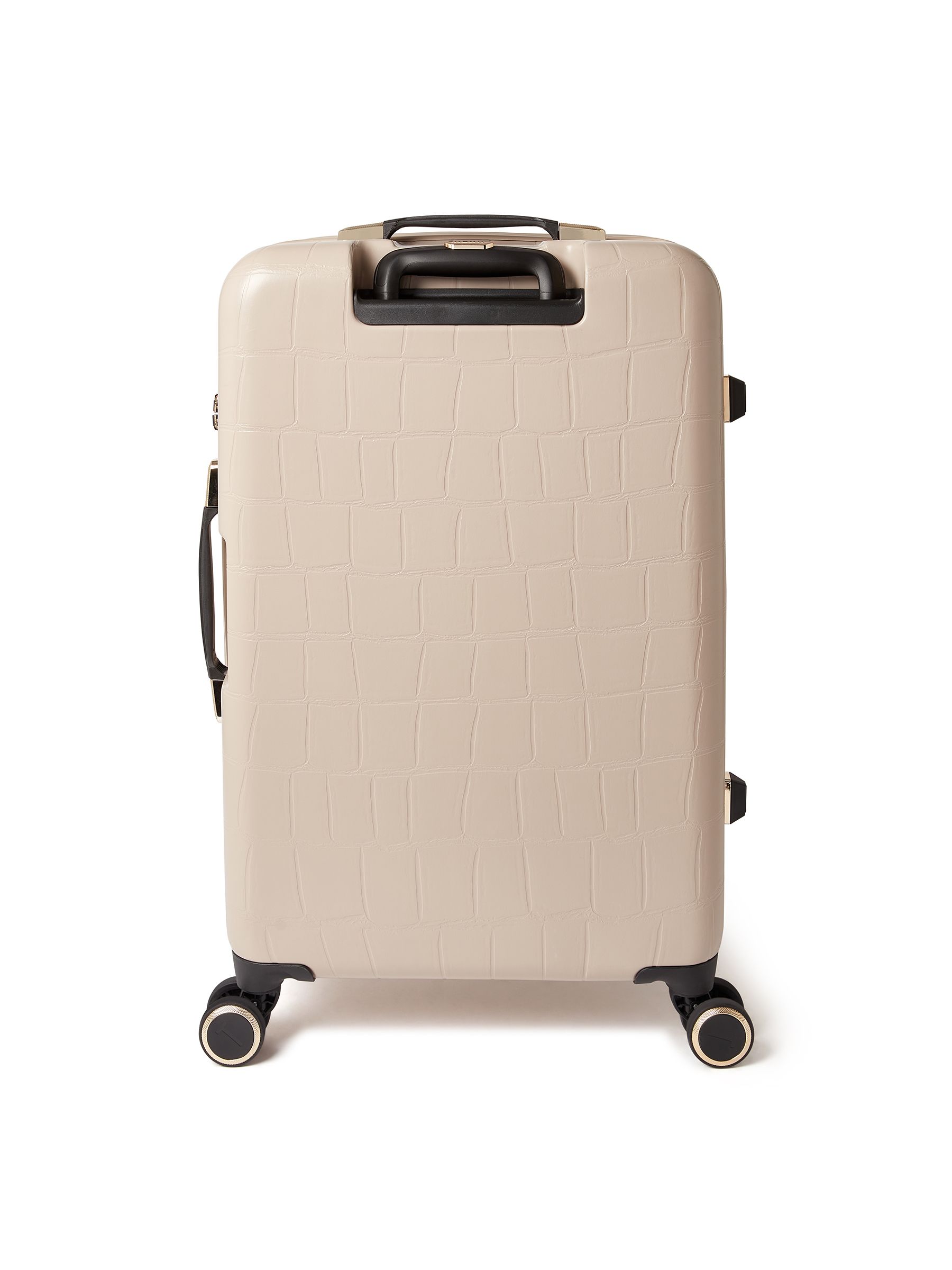 Buy Ted Baker Nude Icon Case Croc Medium Suitcase from Next USA