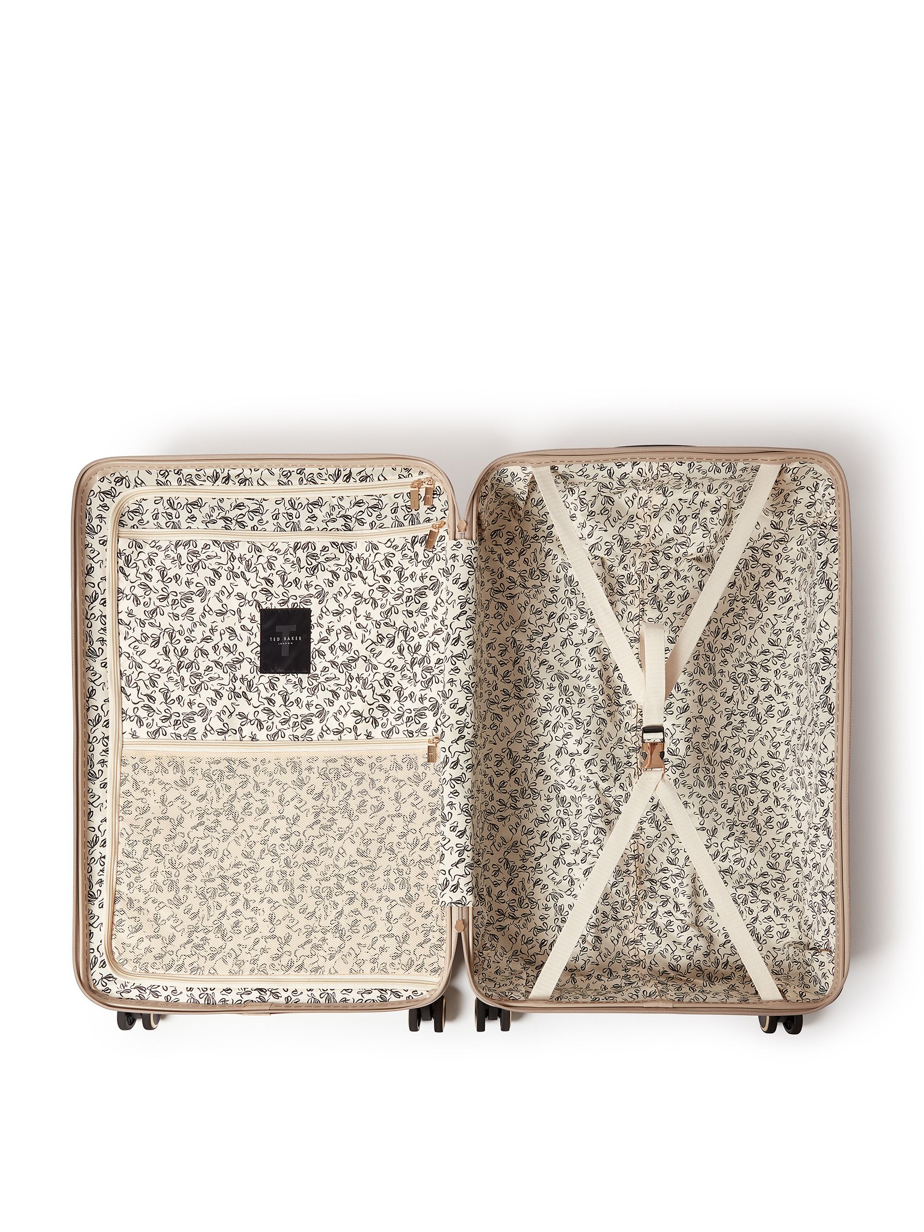 Buy Ted Baker Nude Icon Case Croc Medium Suitcase from Next USA