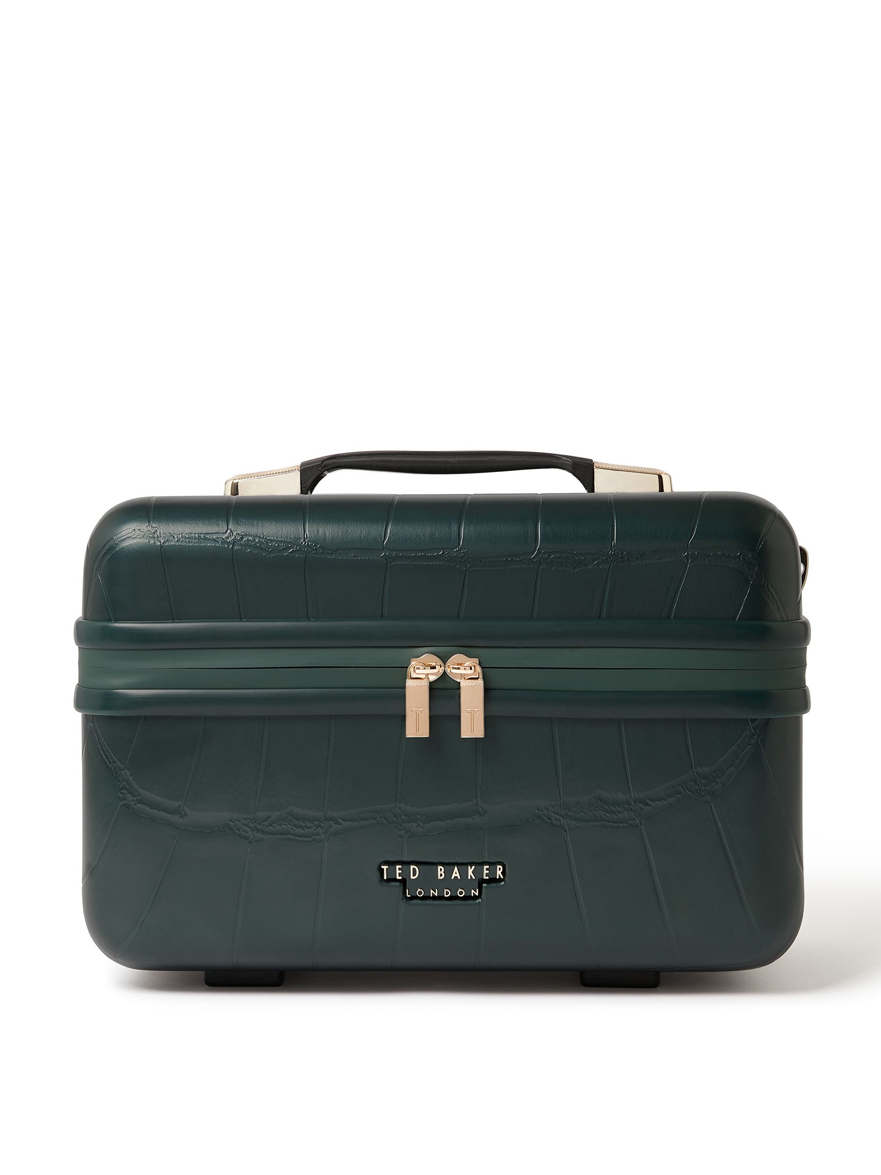 Buy Ted Baker Green Icon Case Croc Vanity Case from Next USA