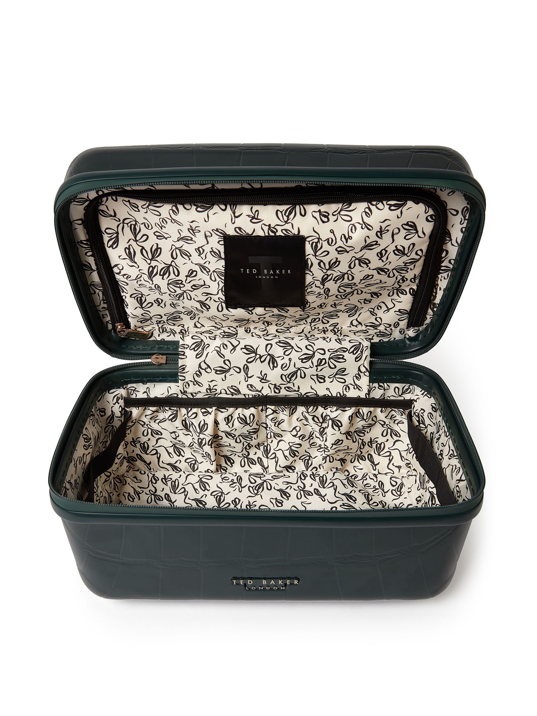 Buy Ted Baker Green Icon Croc Vanity Case from Next USA