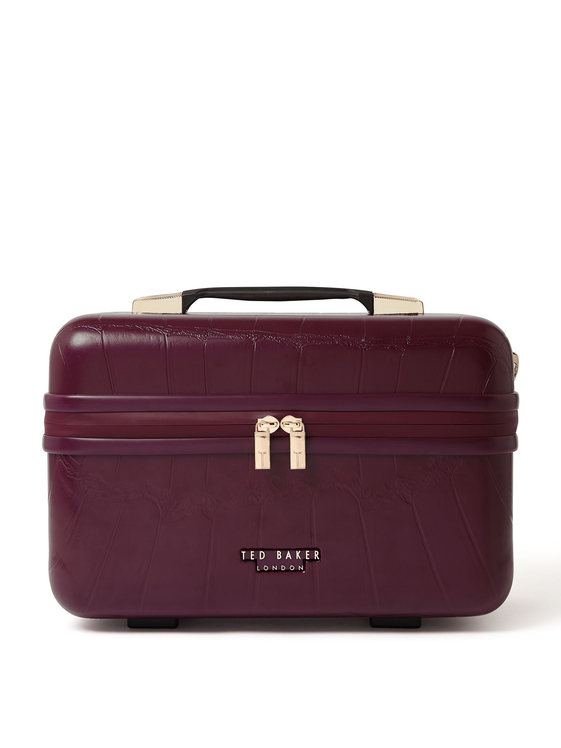 Buy Ted Baker Purple Icon Croc Vanity Case from Next USA