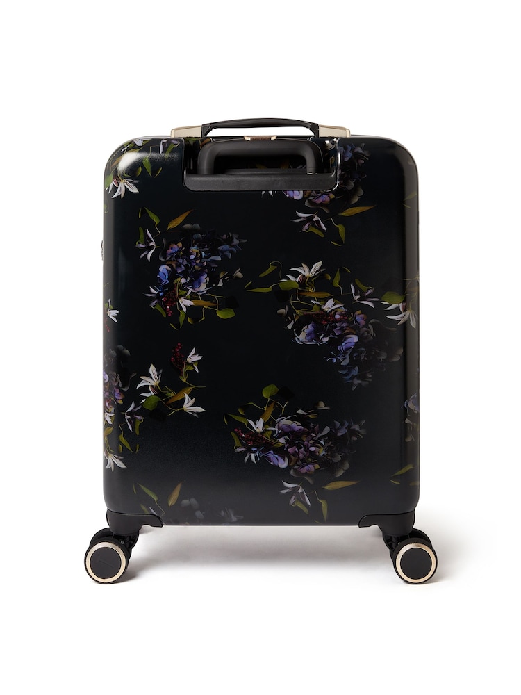 Ted Baker Blue Midnight Bloom Cabin Suitcase - Image 2 of 8 Ted Baker Blue Midnight Bloom Cabin Suitcase - Image 2 of 8