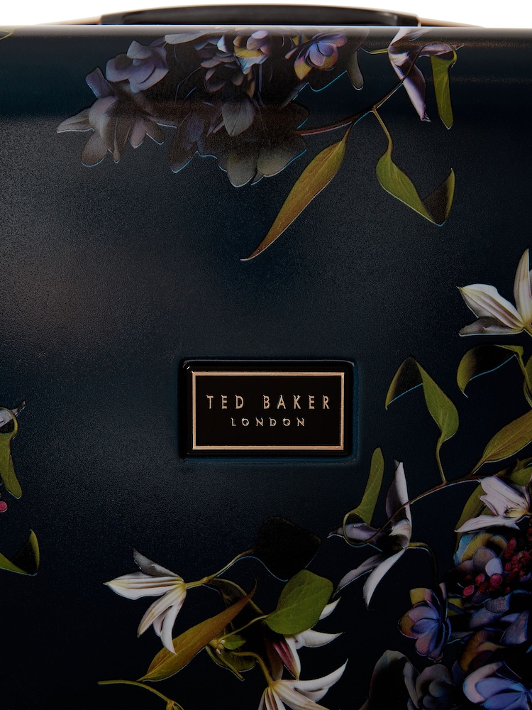 Ted Baker Blue Midnight Bloom Cabin Suitcase - Image 8 of 8 Ted Baker Blue Midnight Bloom Cabin Suitcase - Image 8 of 8