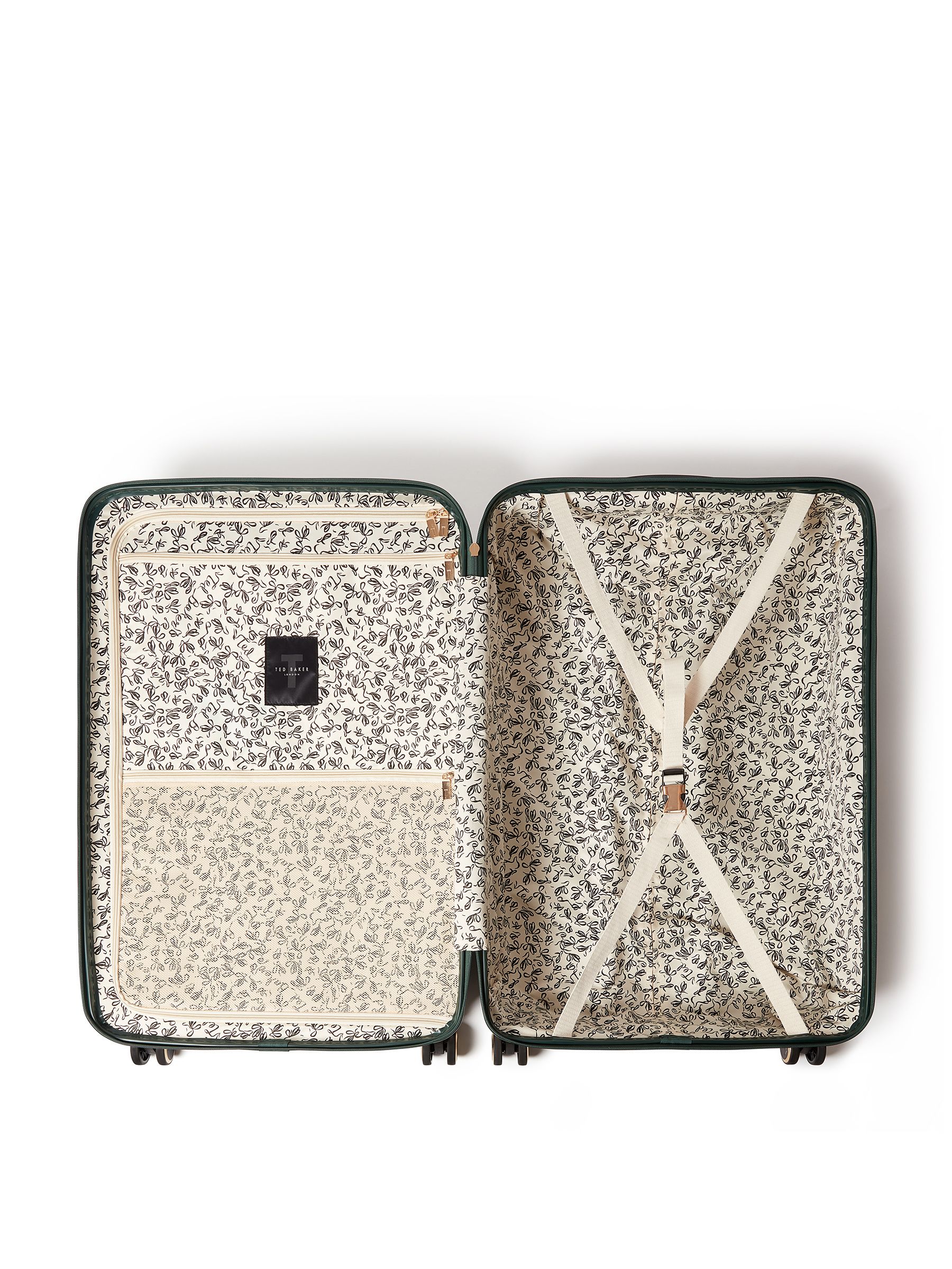 Satın al Yeşil - Ted Baker Icon Case Croc Büyük Bavul Next Turkey