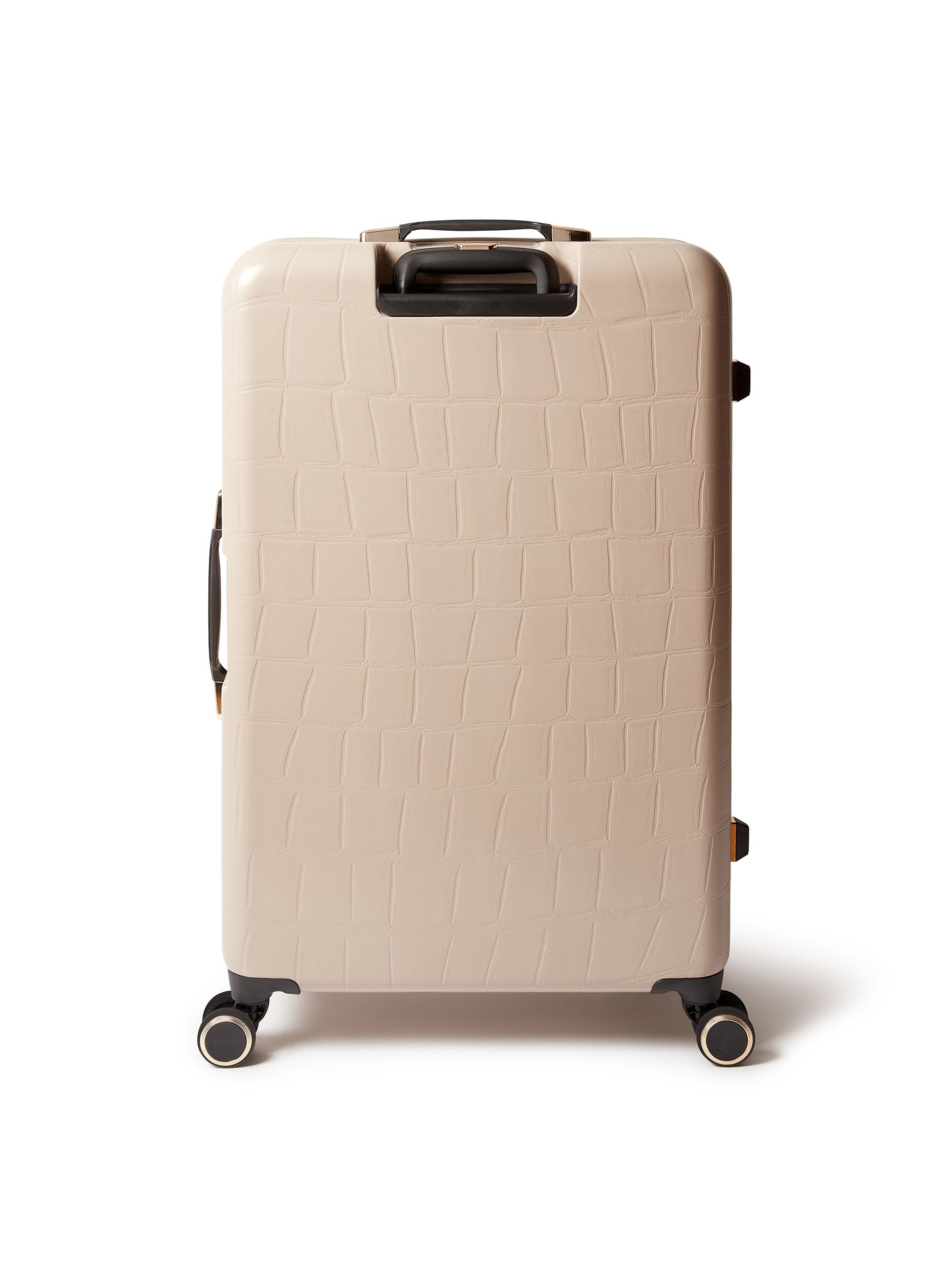 Buy Ted Baker Nude Icon Case Croc Large Suitcase from Next USA