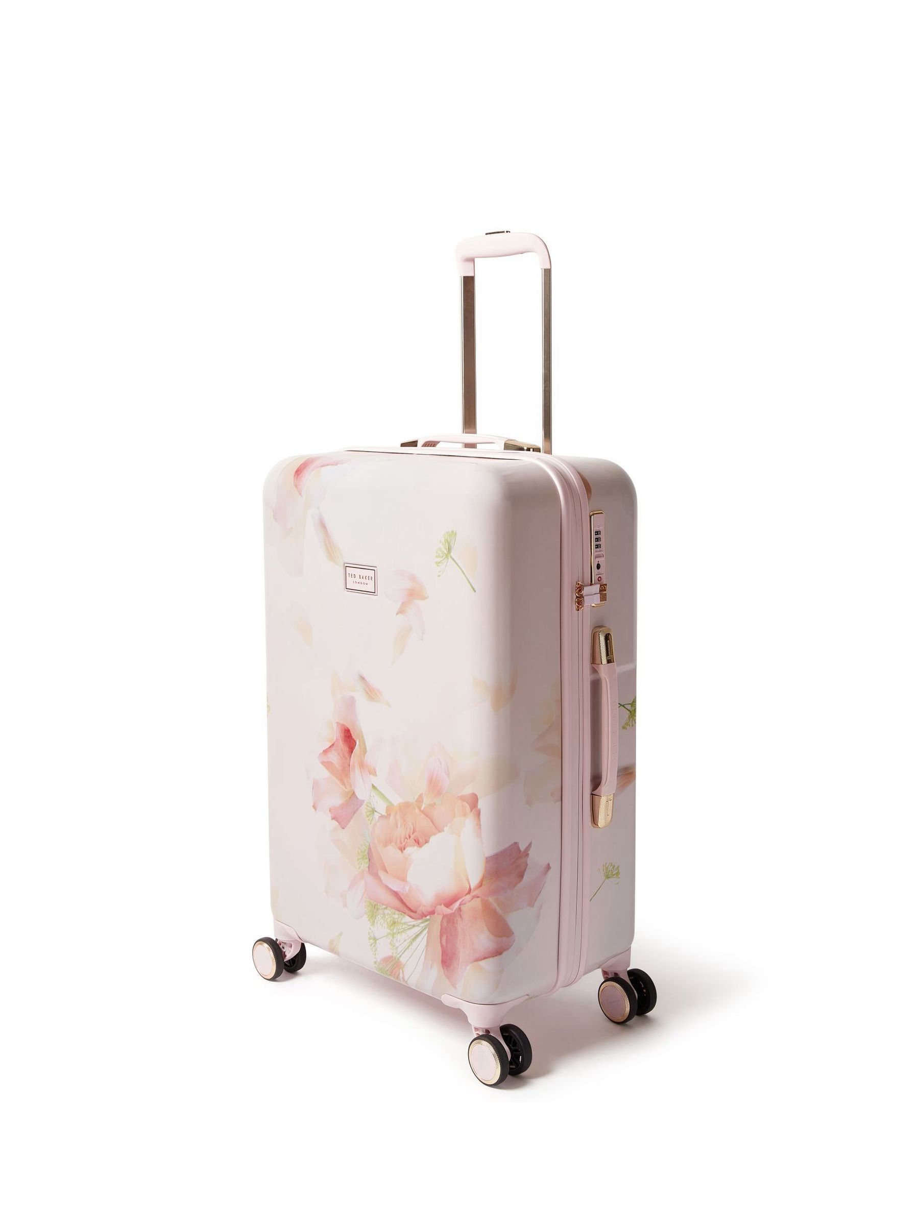 Buy Ted Baker Pink Magnolia Bloom Medium Suitcase from Next USA