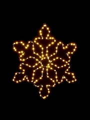 Premier Decorations Ltd 44 x 50cm Flexibrights Snowflake with 165 LEDs - Image 2 of 2