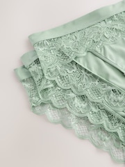 Verde - Alto Leg Ultimate Comfort Knickers 3 Pack - Imagen 4 de 4