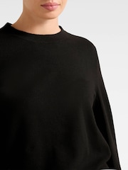 Forever New Black Hazel Knitted Lounge Sweater - Image 3 of 5