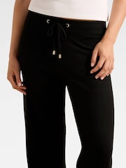 Forever New Black Hazel Knitted Lounge Pants - Image 3 of 5
