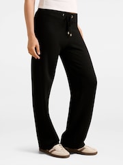 Forever New Black Hazel Knitted Lounge Pants - Image 4 of 5