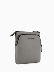 Armani Exchange Flat Cross-Body Brown Bag - Image 2 of 4