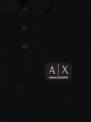 Armani Exchange Logo Patch Polo Shirt - Bild 7 von 7