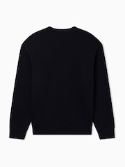 Armani Exchange Crew Neck Neck Black Sweater - Imagen 2 de 3