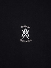 Armani Exchange Crew Neck Neck Black Sweater - Imagen 3 de 3