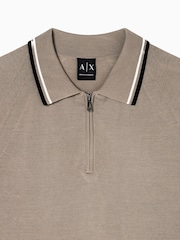 Armani Exchange Knit Brown Polo shirt - Image 3 of 3