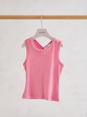Reiss Bright Pink Veronica Vest - Image 2 of 3