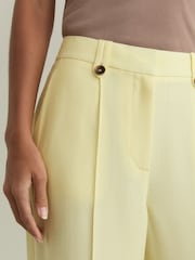 Reiss Yellow Magda Wide-Leg Suit Trousers - Image 4 of 8