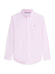 Tommy Hilfiger Pink Regular Fit Oxford Shirt - Image 7 of 7